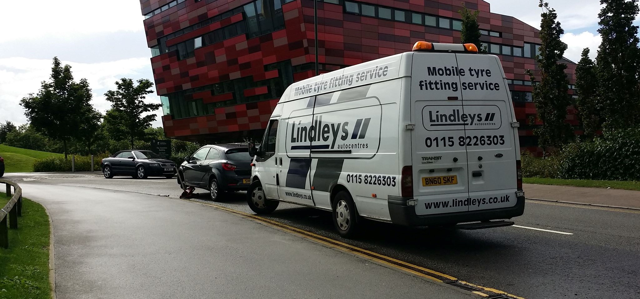 Mobile tyre fitting in Mansfield Nottingham